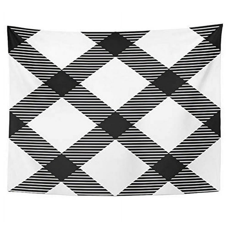 Black And White Checkerboard Wall Art & Décor