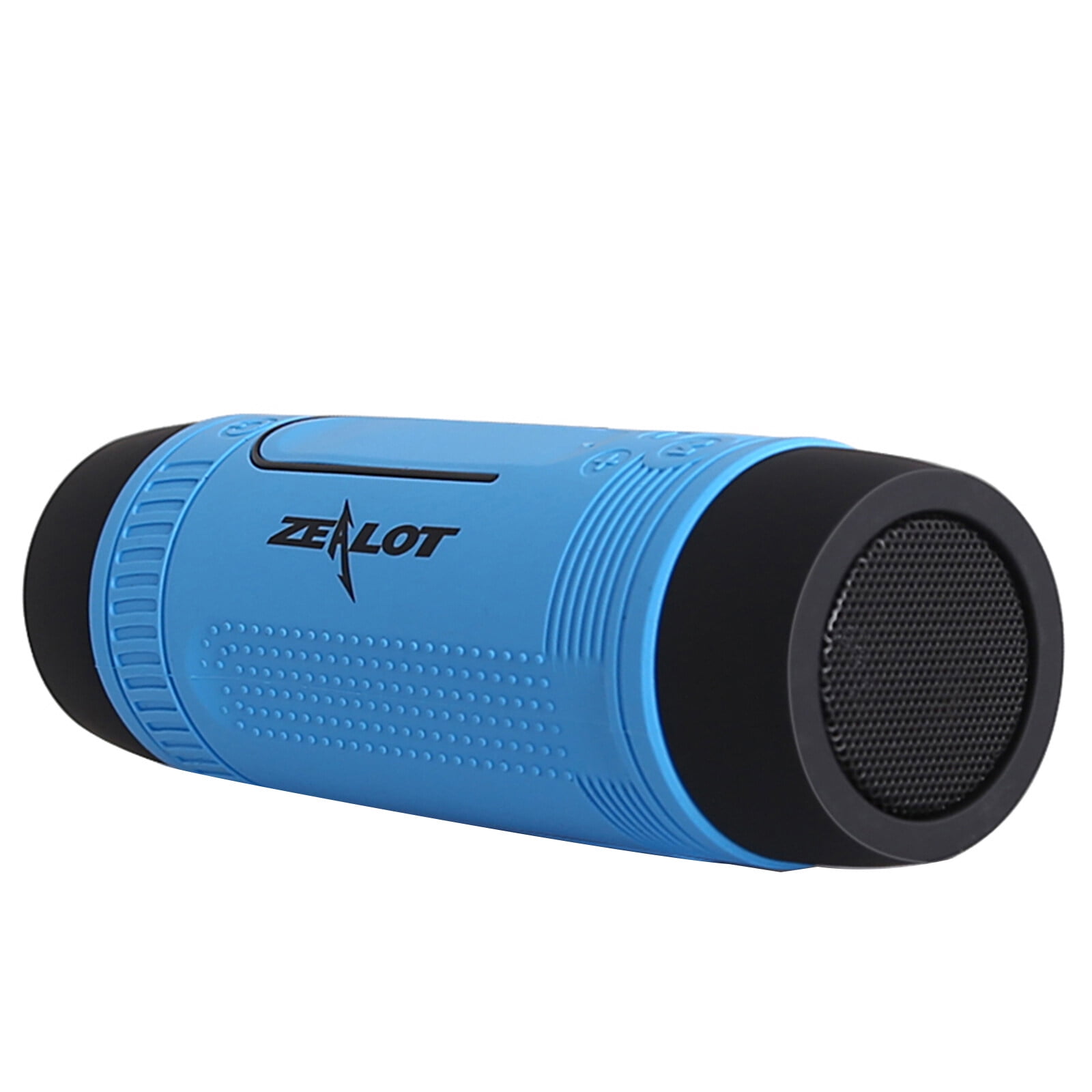 ZEALOT S1 Outdoor BT Speakers Portable Sound Box IPX5 Waterproof LED Flashlight SOS with Microphone Support TF Card AUX Input FM Radio 4000mAh Power Bank
