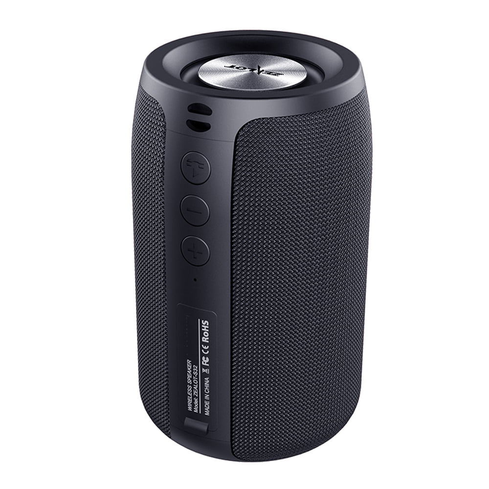 ZEALOT S32 Bluetooth Speaker Wireless Subwoofer Stereo Bass Portable Water Resistance Support Microphone AUX Micro SD Card