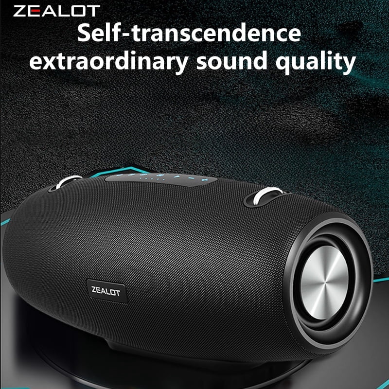 ZEALOT S67 60W Bluetooth Speaker Portable Subwoofer Outdoor