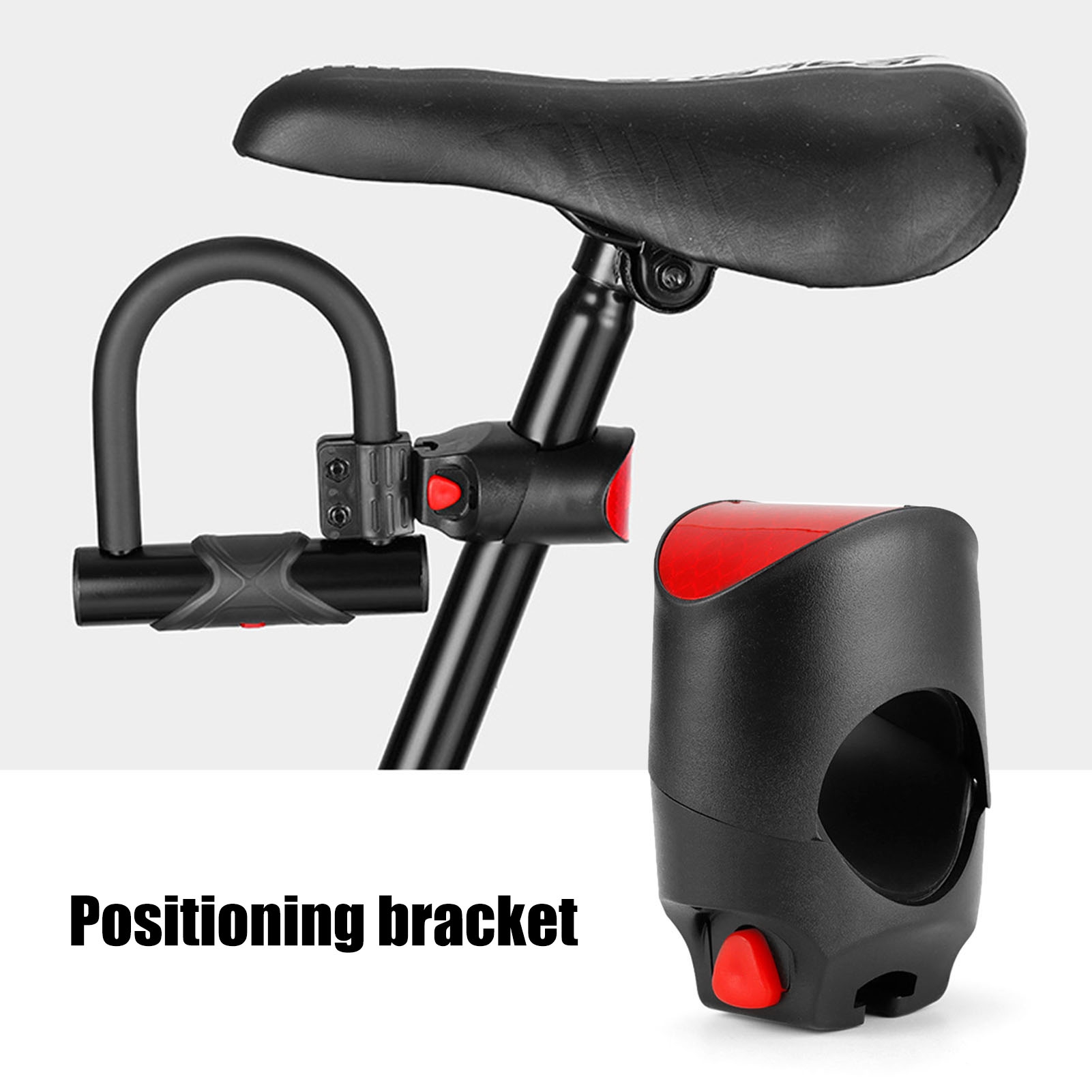ZEAVAN Bicycle Lock Holder Antitheft Solid Practical Road Bike U Code