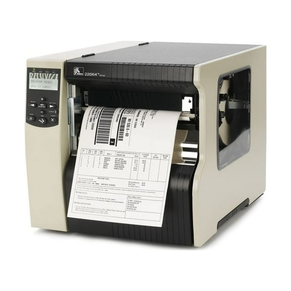 Restored Zebra Xi Series 220Xi4 - Label Printer - B/W - Thermal Transfer (BM1980) Category: Label Printers (Refurbished)