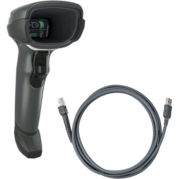 ZEBRA DS4608-SR Standard Range 1D 2D Handheld Barcode Scanner QR Wired USB Imager Black Corded Screen Code Reader for POS System - JTTANDS