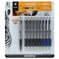thumbnail image 1 of ZEBRA G-301 Retractable Gel Pen, Medium Point 0.7mm, Assorted Ink Colors, 9 Count, with M-301 Mechanical Pencil, 1 of 1