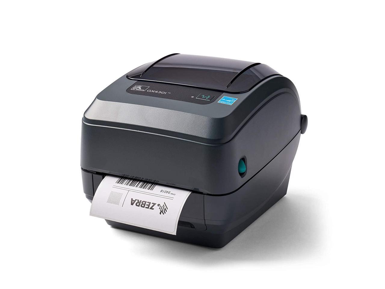 ZEBRA GX430t Thermal Transfer Desktop Printer Print Width of 4 in USB