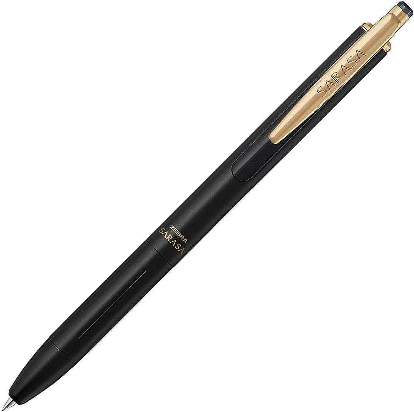 Zebra Sarasa Grand Gel Pen - 0.5mm Vintage Dark Blue Ink, Premium Metal Body Pen