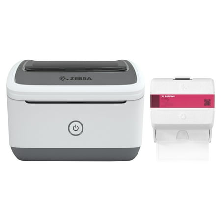 ZEBRA ZSB Series 2.0 Thermal Label Printer - Label Printer for ZSB Label Cartridges - Printer for Shipping Labels & Barcodes - Wireless Printer Compatible with UPS, USPS & FedEx - 4" Print Width