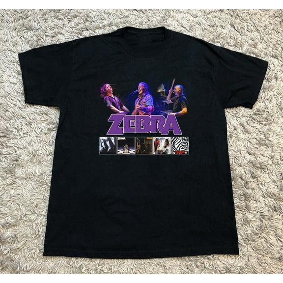 ZEBRA band Black Cotton unisex S-345XL Gift For Fans Shirt MI262