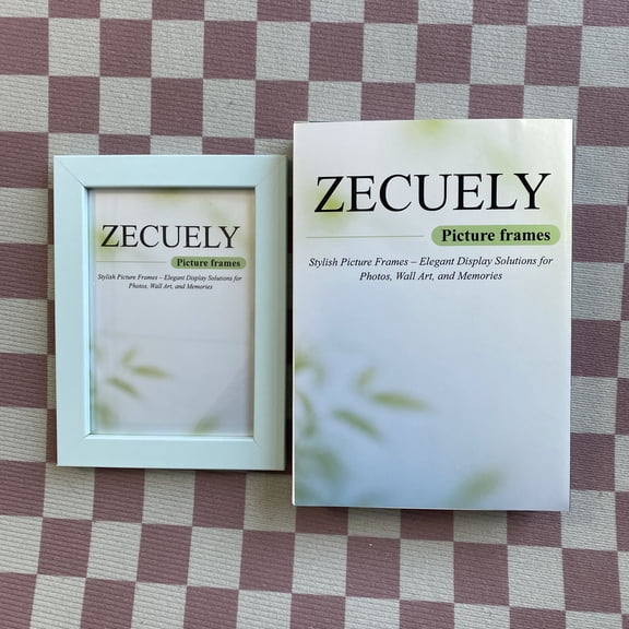 ZECUELY Picture frames - Simple rectangular PVC frames for photo holders