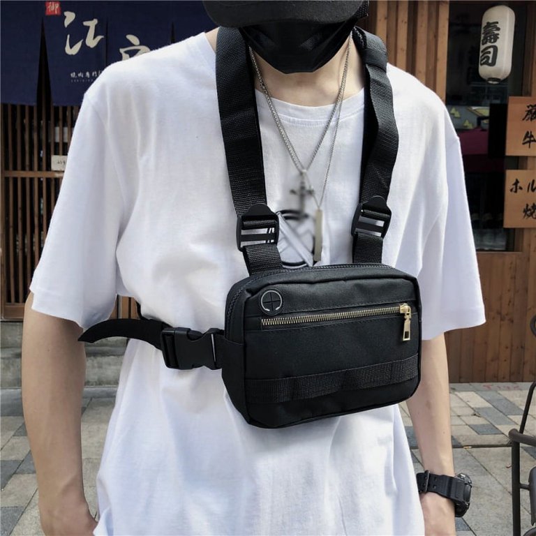 Men Waist Bags Chest Bags Sling Bag Fanny Pack Shoulder Bag Unisex