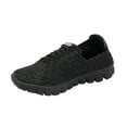 thumbnail image 1 of ZEE ALEXIS Women's Danielle Woven Sneakers, Color: Black Metallic, Size: 6, 1 of 5