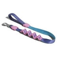 thumbnail image 1 of ZEE.DOG | Ruff Leash | Shock Absorbent Dog Leash | Soft Leash with Hook That Locks for Extra Safety | Aurora Print, 1 of 3