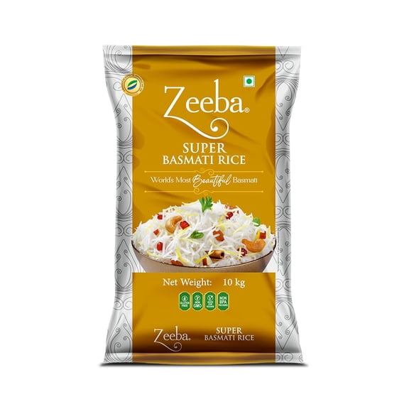 ZEEBA 1121 SUPER BASMATI SELLA RICE 10LB