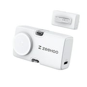 ZEEHOO Tiny Power Bank, Built-In USB-C & Light-ning Connector for iPhone, Samsung, USB Type-C, for Apple Watch Wireless Charging