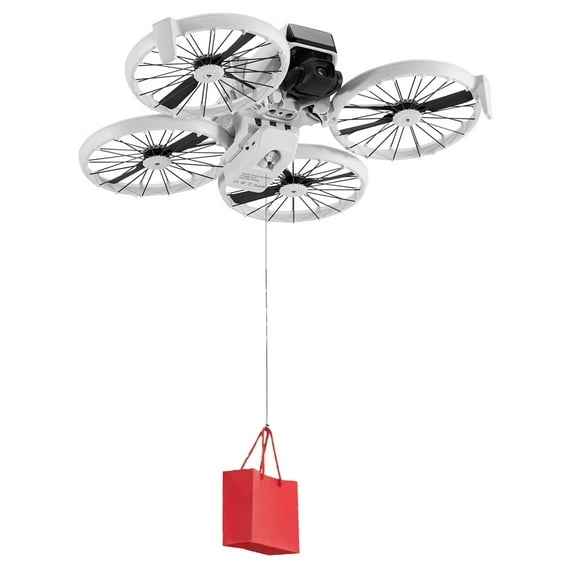 ZEEKOL Drone Airdrop System For DJI Flip, Payload/Delivery/Transport Drone Drop Release Device For DJI Flip, Drone Remote Transport Release Device Compatible With DJI Flip Accessories