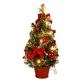 ZEELIY Clearance 40cm Tabletop Christmas Tree Mini Pines Cones