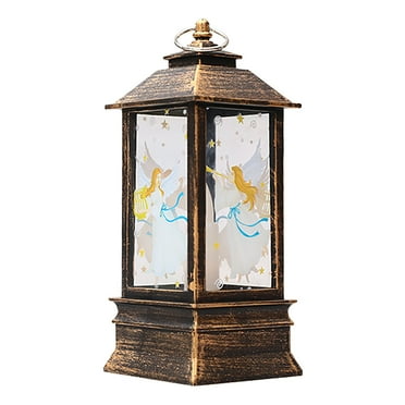 ZEELIY Clearance Outdoor Candle Lantern Decoration LED Light Christmas Candle Christmas Decoration Desktop Lantern Decoration