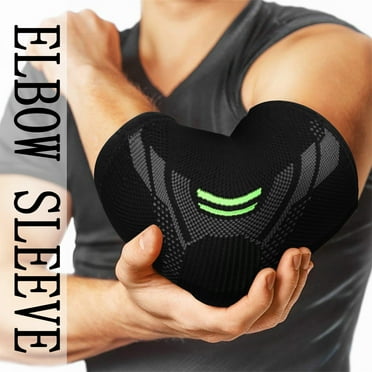 ZEELIY Elbow Brace Compression Support Sleeve Elastic Elbow Movement Protection S--XL