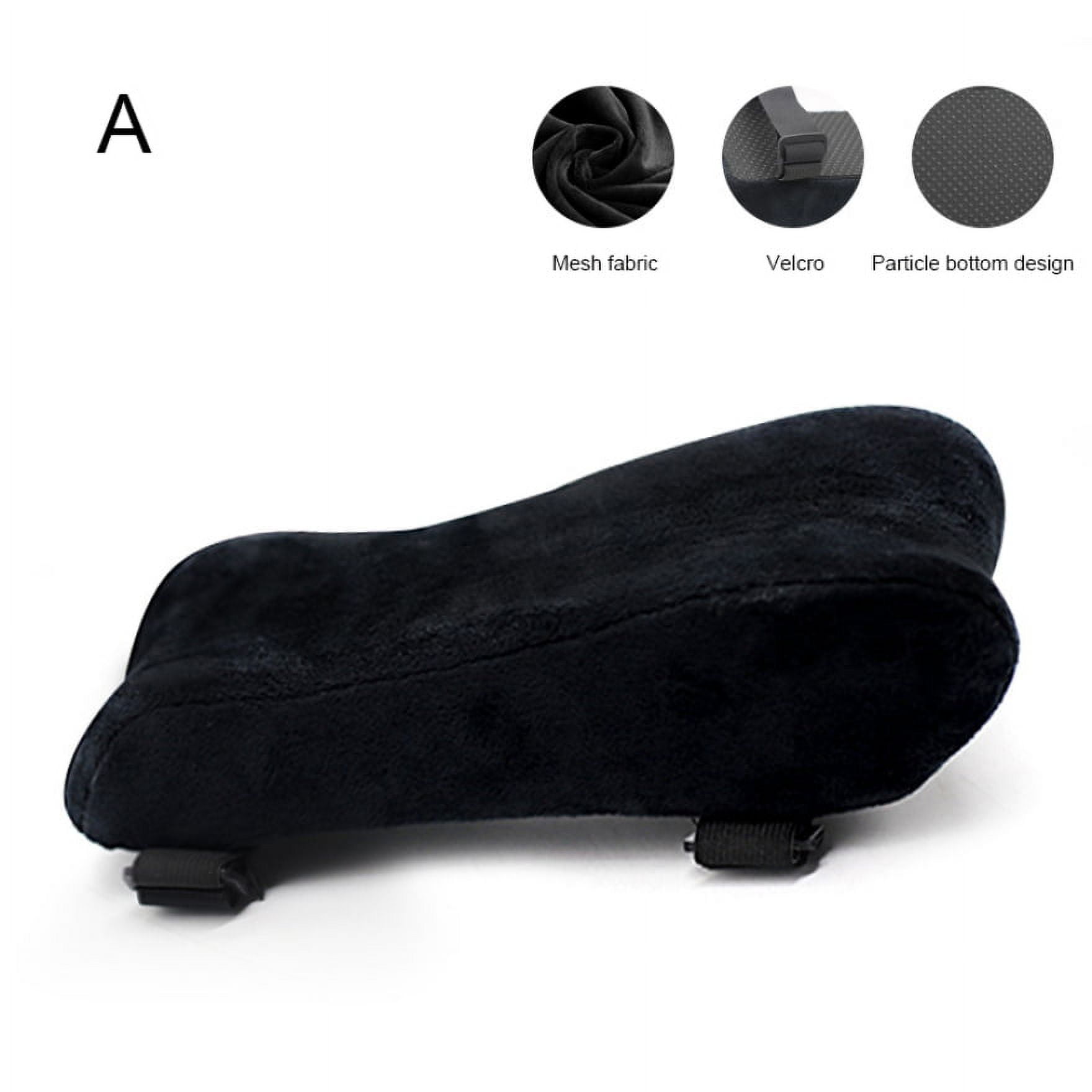 ZEEQJ Chair Armrest Pad Multipurpose Washable Arm Rest Soft Memory Foam Elbows Cushion for Home