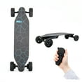 thumbnail image 1 of ZEFA All Terrain Dual 1000*2 Hub Motor Electric Skateboard with 32mph Max Speed 25 Miles Range 9600 mah Battery Carbon Fiber Panel, 1 of 13