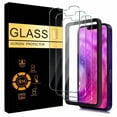 thumbnail image 1 of ZEGSY Tempered Glass Screen Protectors for iPhone 16 Pro Max 6.9 Inch, 3 Pack, 9H Hardness, HD Clear, Easy Install, 1 of 6