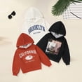 thumbnail image 1 of ZEHJUHAN Toddler's Casual Printed Hoodie 3-Pack, Comfortable Long Sleeve Sweatshirts for Fall & Winter Multicolor，4Y, 1 of 9