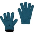 thumbnail image 1 of ZEHU Unisex Kids Toddler Magic Stretch Knit Warm Winter Gloves(S, Corel Blue), 1 of 1
