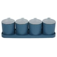 thumbnail image 1 of ZEHUANYU 1 Set of Seasoning Bottles with Spoon Plastic Condiment Storage Containers, 1 of 5