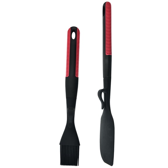 ZEHUANYU 1 Set of Silicone Scraper Cream Spatula Kitchen Cake Spatula Oil Brush Cake Making Cream Scraper