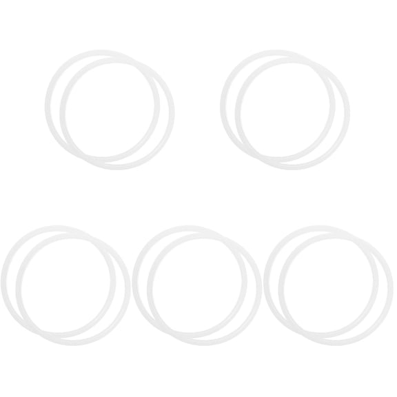 ZEHUANYU 10 Pcs Pressure Cooker Rings Silicone Pot Rings Pot Sealing Rings Silicone Pressure Cooker Rings