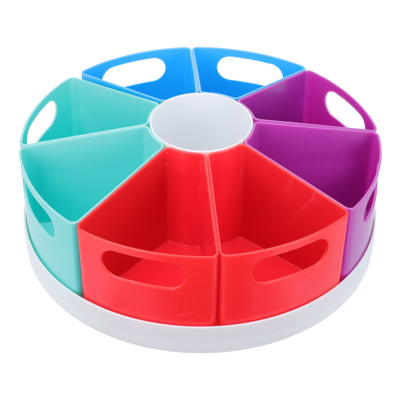 ZEHUANYU 1PC Colorful Rotating Pen Holder Desk Office Stationery ...