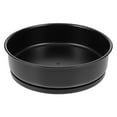thumbnail image 1 of ZEHUANYU 1Pc Rotating Storage Tray Creative Round Stainless Steel Kitchen Storage Plate, 1 of 6