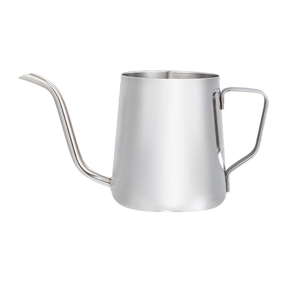 ZEHUANYU 1pc Stainless Steel Hand Punch Coffee Pots Long Mouth Coffee Kettle Teapot