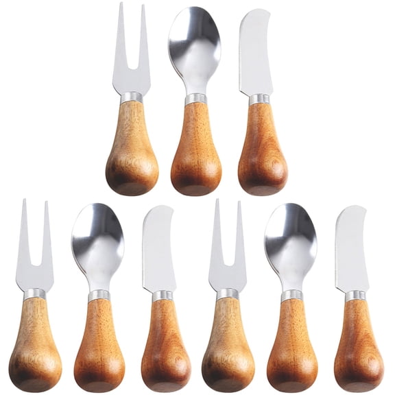 ZEHUANYU 3 Sets of Cheese Cutters Portable Cheese Cutters Fruit Jam Spreaders Kitchen Baking Tools