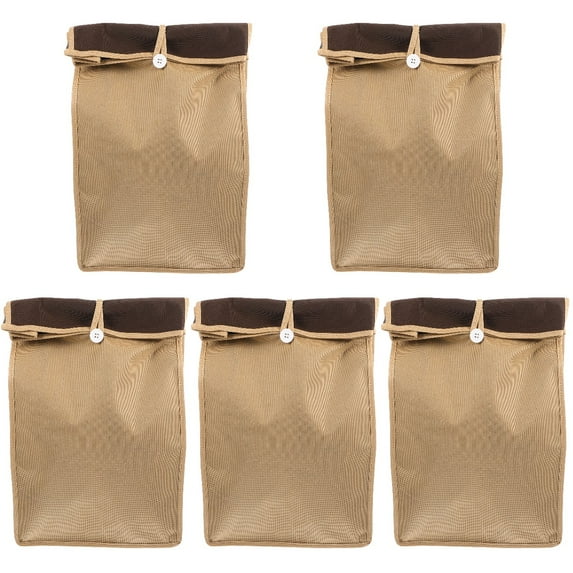 ZEHUANYU 5pcs Large Capacity Bag Vegetable Holder Kitchen Reusable Produce Bag Kitchen Storage Bag