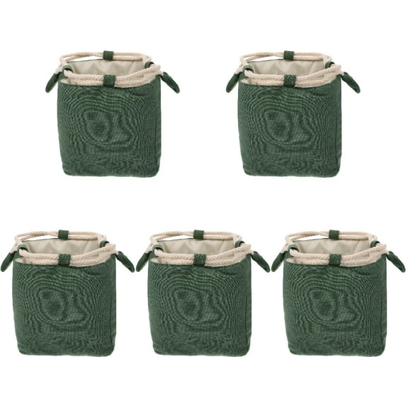 ZEHUANYU 5pcs Travel Tea Holder Bag Wear-resistant Teacup Bag Teaware Bag Practical Tea Set Bag