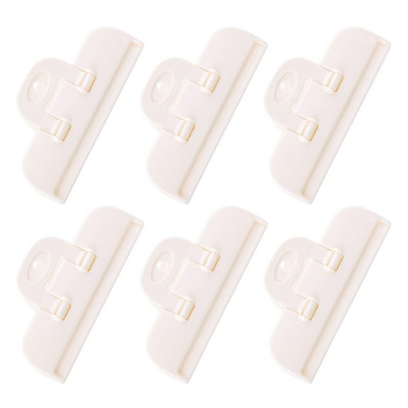 ZEHUANYU 6PCS Creative Clamps Portable Food Sealing Clips Plastic Mini Food Bag Clips Snack Bag Sealers for Home Kitchen Office