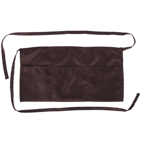 Server Waist Pouch Black Server Apron With Multiple Pocket, Restaurant