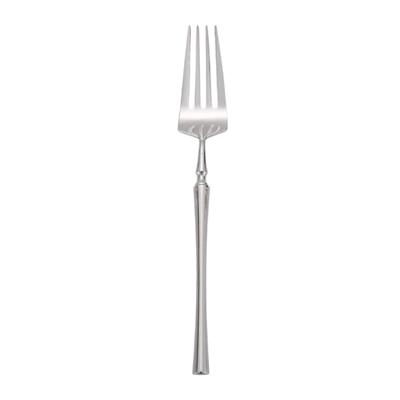 SOPOTUTU Plated Silver Stainless Steel Fruit Fork with Mirror Polished Surface and Comfortable Handle