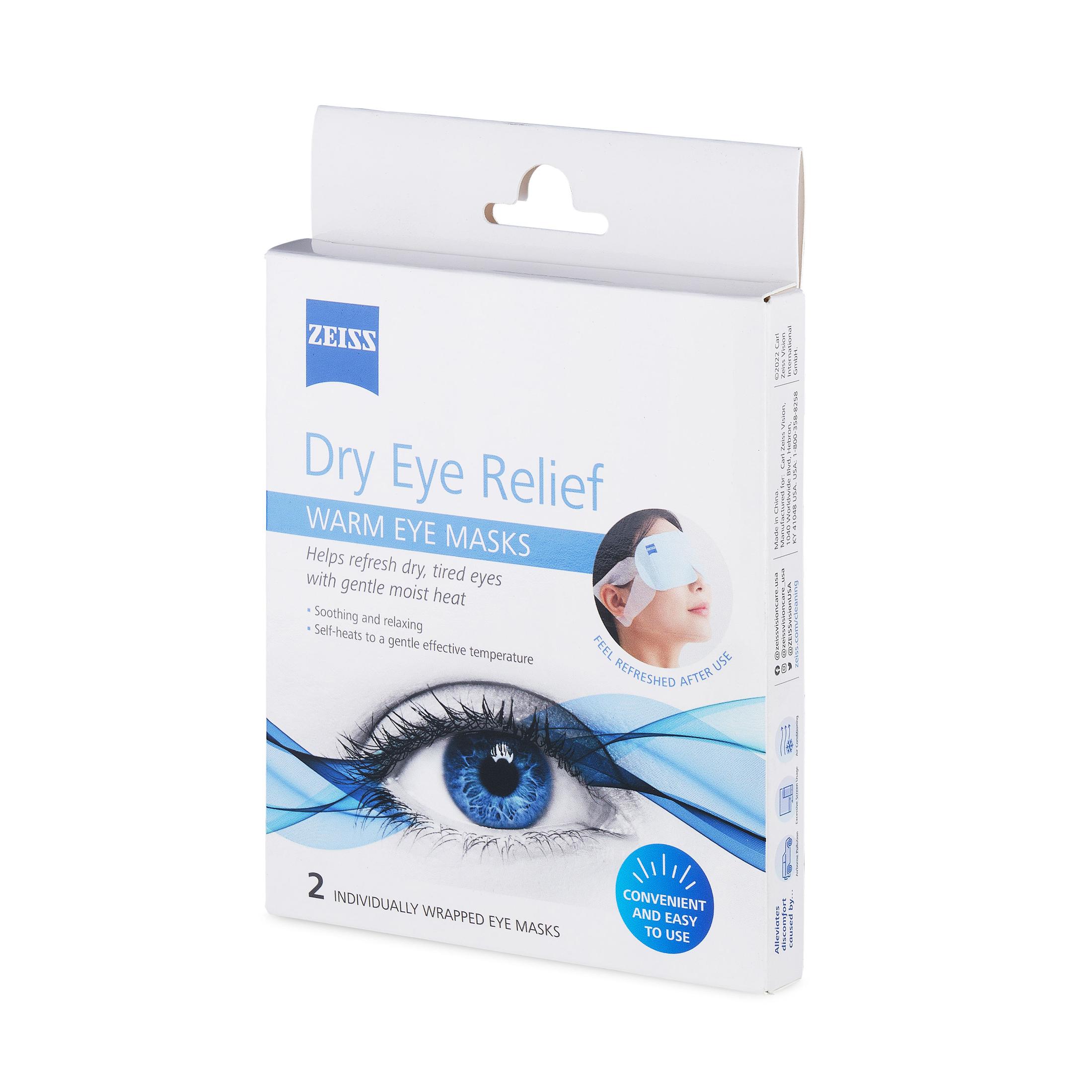 Microwave Activated Warm Eye Compress for Dry Eyes, Blepharitis & Stye Eye Treatment Heated