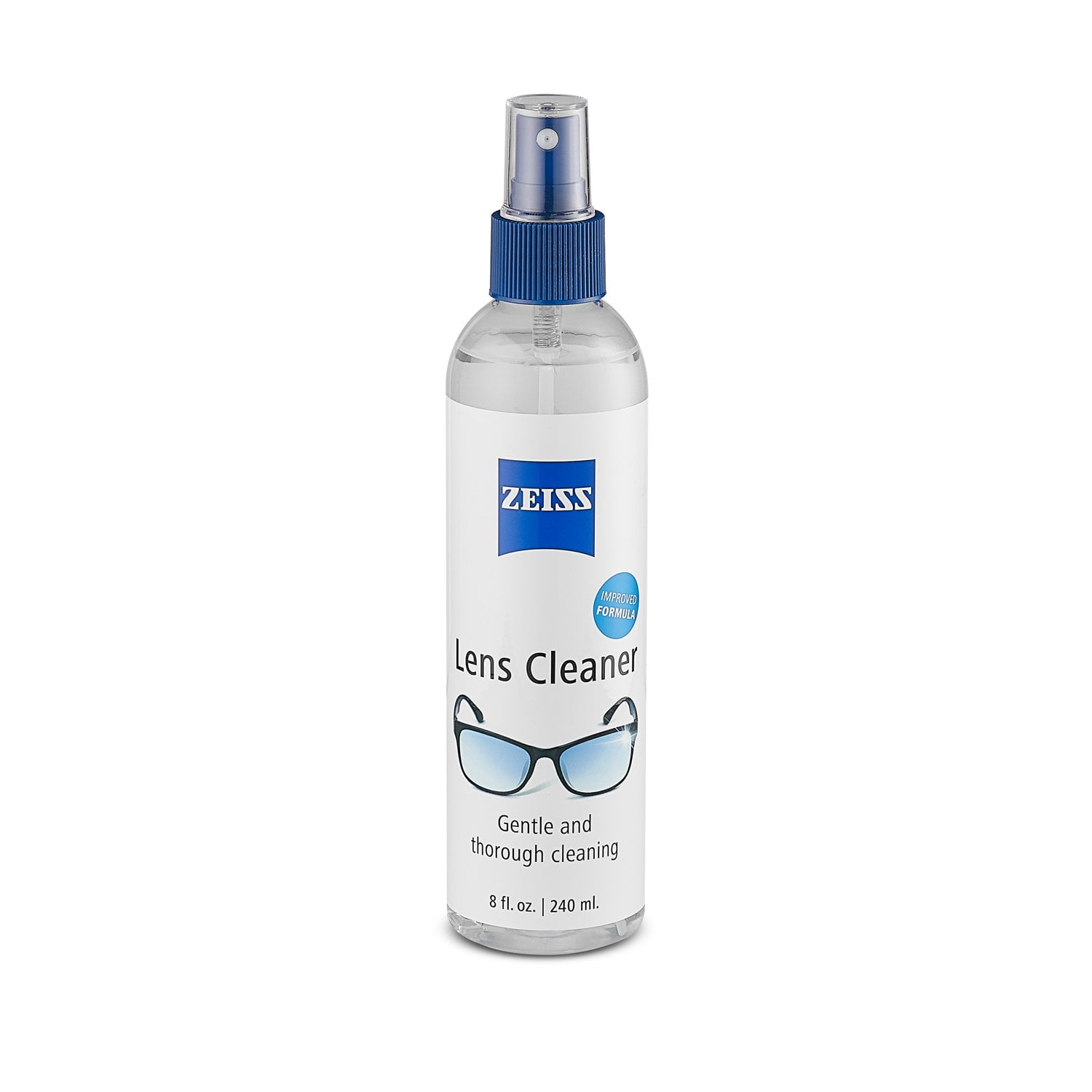 ZEISS Lens Cleaner Spray for Cleaning Eyeglasses, Used in Conjunction with Wipes, 8 fl oz