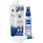 Zeiss Lens Cleaning Kit Portable 2Oz Spray/Microfiber Cloth/10 Wipes