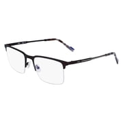 ZEISS OPHTHALMIC ZS23125 MALE 53/20/145 201 SATIN DARK BROWN