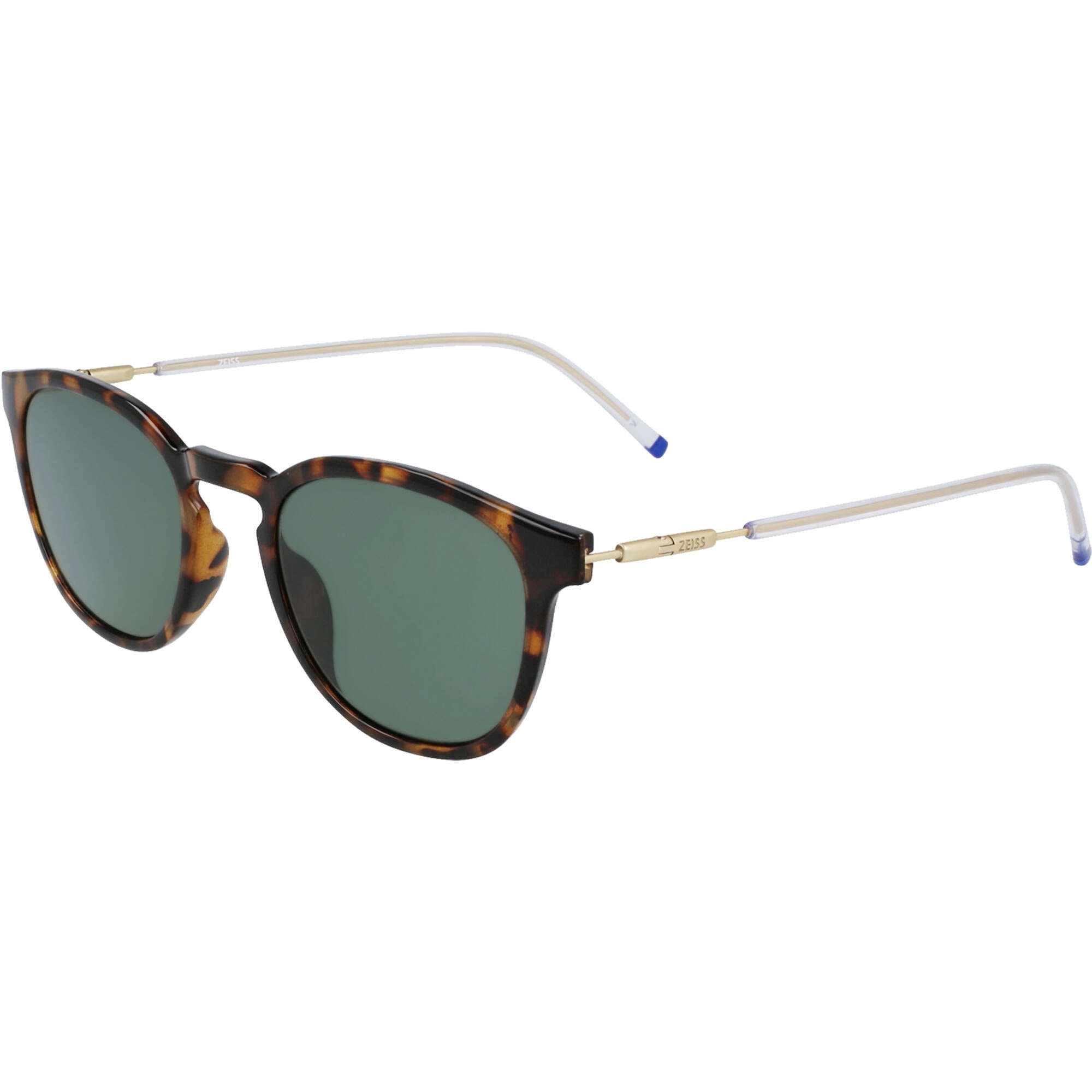 Zeiss ZS22514SP 241 51mm Round Sunglasses Men's Tokyo Havana