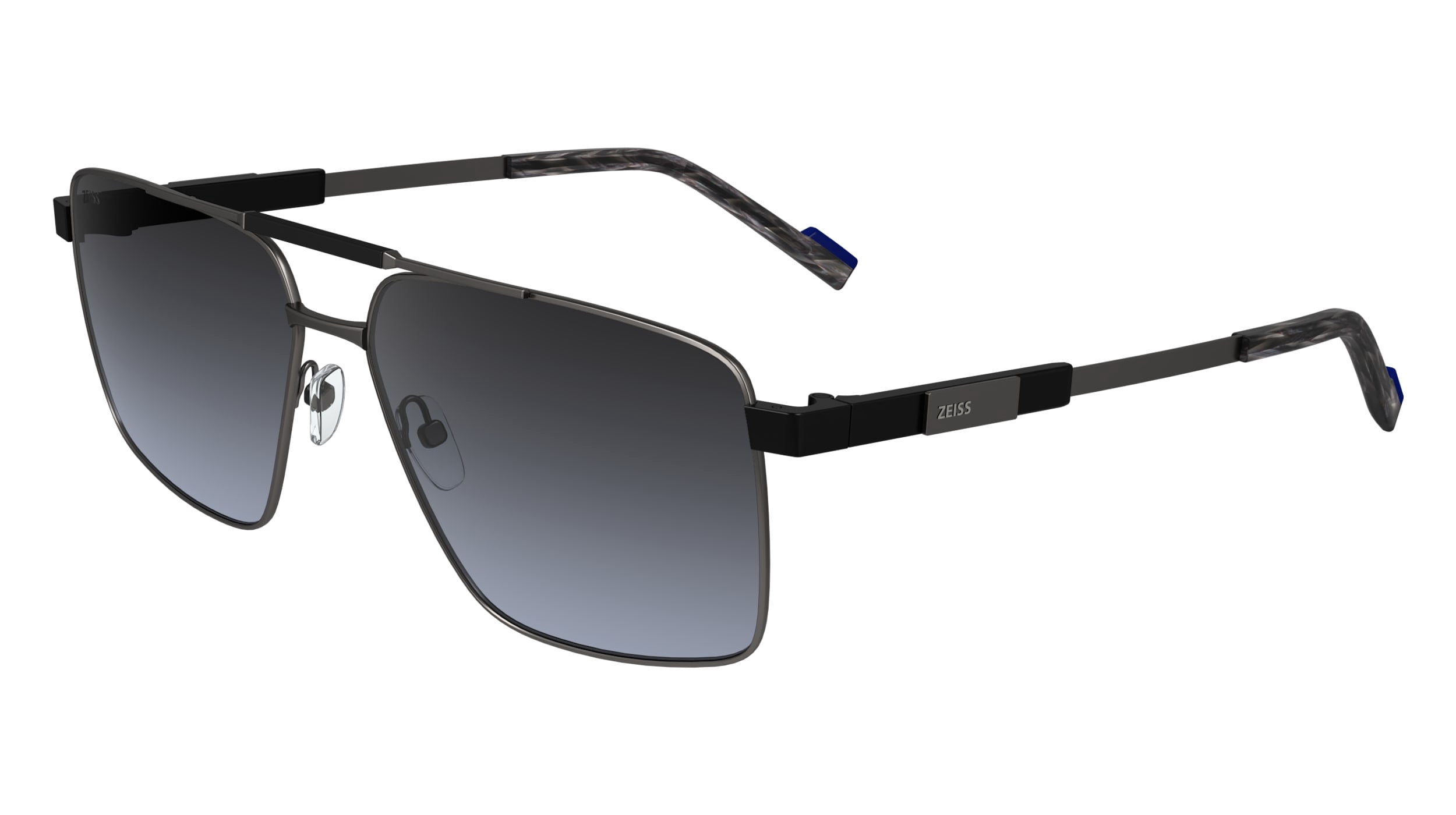 ZEISS sunglasses ZS23123SLP MALE 56/14/140 002 MATTE BLACK