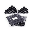 thumbnail image 1 of ZEJIA 3 Gram Sample Containers with Lids, 100 Count Tiny Sample Jars, 3ML Makeup Cosmetic Containers for Lip Balms, Lotion, Powder, Beauty Products(Black Lids), 1 of 3