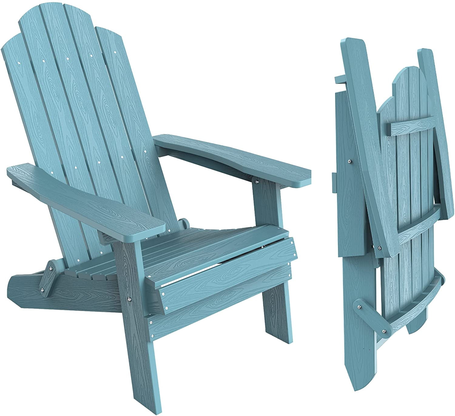 ZEKOO Adirondack Chairs - Ideal for Hotel Outdoor Seating - Walmart  Business Supplies, image size:1500x1372