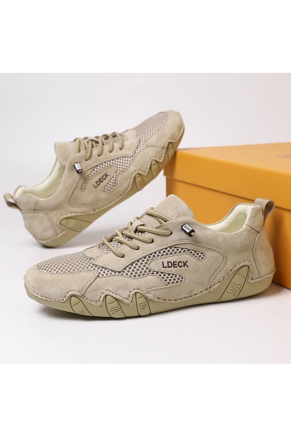 Men's/Women's Plus Size Breathable Mesh Outdoor Trail Running Shoes - Lightweight Summer Casual Sport Sneakers