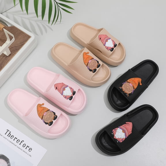 ZELAND Unisex Halloween Pumpkin Ghost Warm Winter Cotton Slippers for Couples - Thick Sole, Anti-Slip, Indoor House Shoes