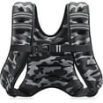 thumbnail image 1 of Weighted Vest, 6lb/8lb/12lb/16lb/20lb/25lb/30lb Weight Vest with Reflective Stripe for Workout, Strength Training, Running, Fitness, Muscle Building, Weight Loss, Weightlifting, 1 of 16